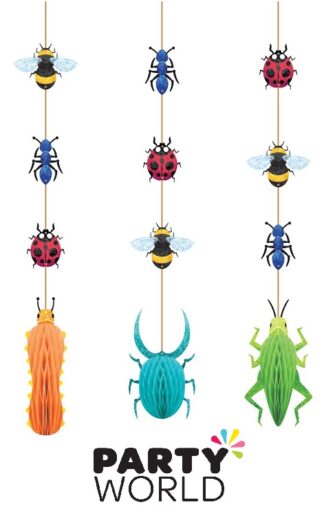 Birthday Bugs Party Hanging Cutouts (3)