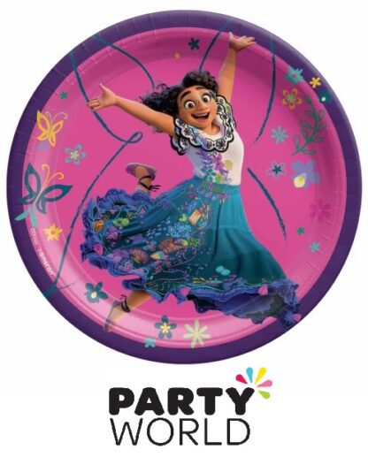 Encanto Party Round Paper 7in Plates (8)