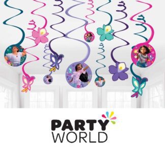 Encanto Party Spiral Swirls Hanging Decorations
