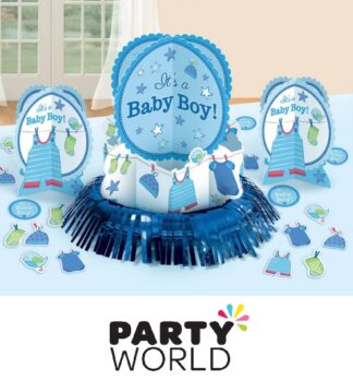 Its A Boy Baby Shower Party Table Decorating Kit
