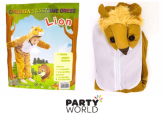 lion chikdrens costume onesie dressup