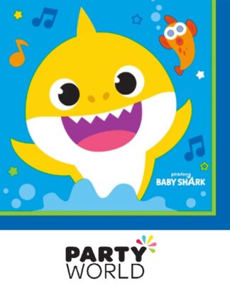 Baby Shark Party Luncheon Napkins (16)