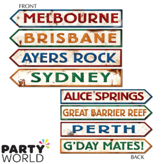 australian street signs