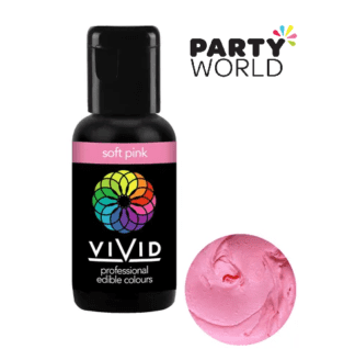 vivid professional edible colour food gel cake colouring - soft pink
