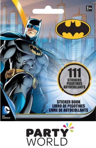 Batman Party Sticker Book Favours (111)