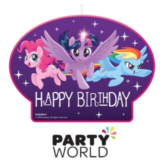 My Little Pony Friendship Adventures Birthday Candle