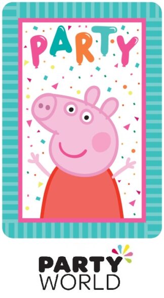 Peppa Pig Party Invitations (8)