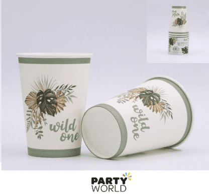wild one paper cups