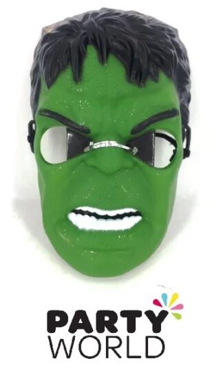 Incredible Hulk Party Plastic Kids Mask