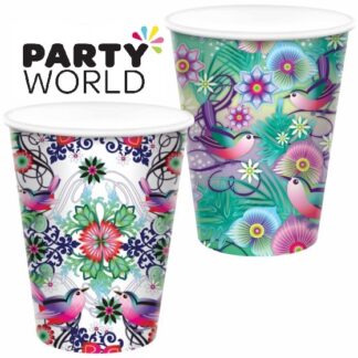 Boho Party Paper Cups (8)
