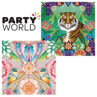 Boho Party Paper Lunch Napkins (16)
