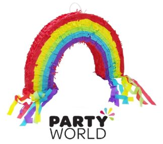 Rainbow Party Shaped Pinata - Christchurch store pickup only! No delivery!