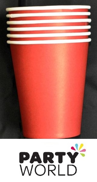 Red 9oz Party Paper Cups (20pk)