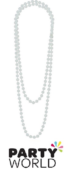 Roaring 20s Party Pearlized Necklace