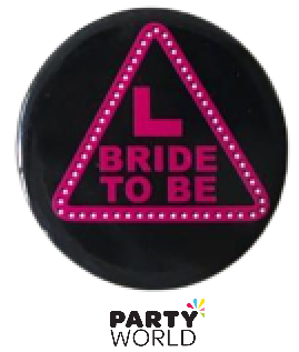 bride to be badge
