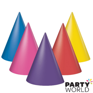 colourful party hats