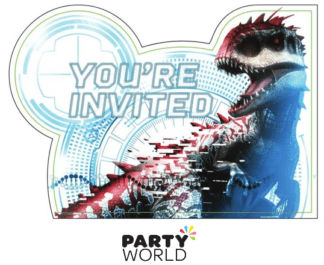 dinosaur party jurassic world party invitations invites