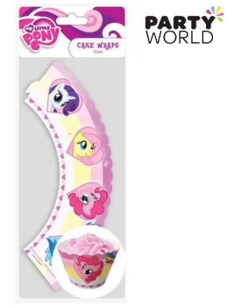 my little pony cake wrap cupcake wrappers