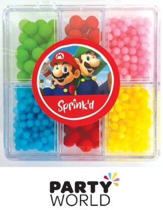 Super Mario Bros Edible Bento Sprinkles