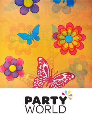 Butterfly Party Plastic Tablecover 137 x 183 cm