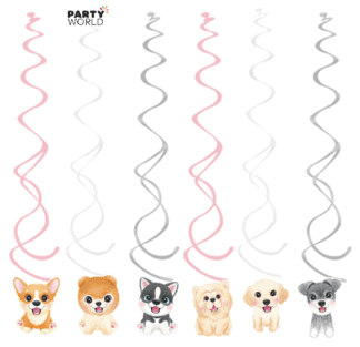 dog party hanging decorations swilrs