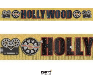 hollywood banner movie themed party decorations