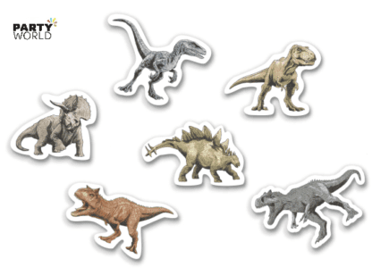 jurassic world dinosaur party favours erasers
