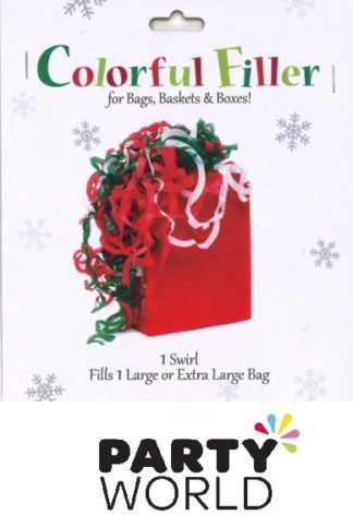 Christmas Gift Box Swirl Tissue Filler