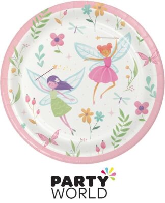 Fairy Forest Party 7inch Paper Plates (8)