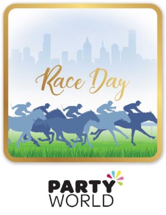 Horse Racing Race Day Hot Stamped Drink Coasters (50)