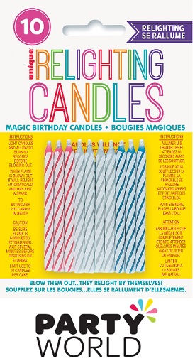 Magic candles 10pk