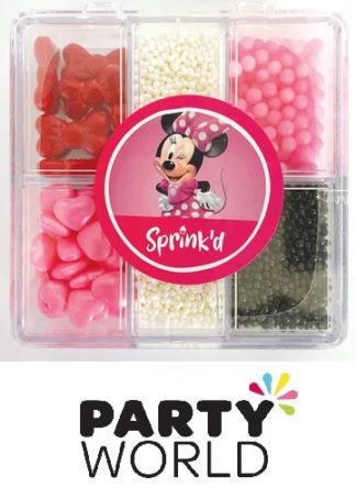 Minnie Mouse Party Bento Edible Sprinkles (70g)