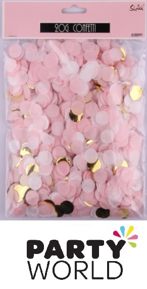 Party Paper And Foil Pink Confetti (20g)