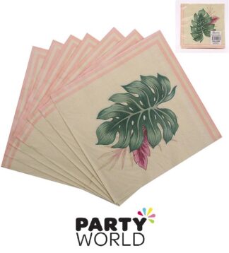 Tropical Vintage Party Paper Luncheon Napkins (20)