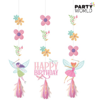 fairy party hanging string decorations