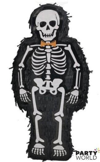 skeleton pinata party decoration