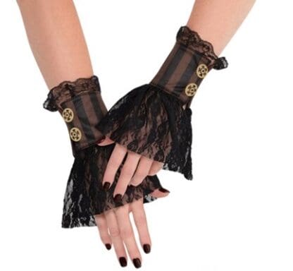 steampunk party wrist cuffs