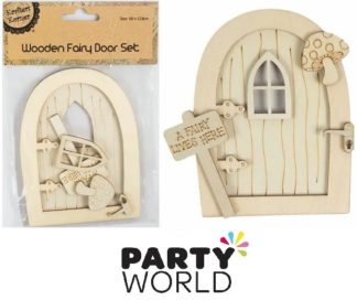 Fairy Party Wooden Door Set