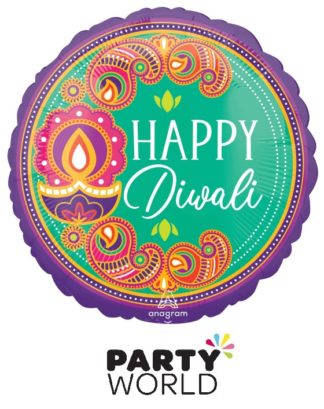 Happy Diwali Rangoli Dream Foil Balloon