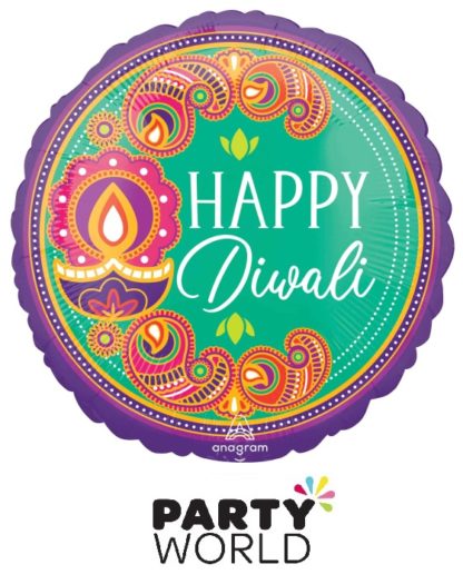 Happy Diwali Rangoli Dream Foil Balloon