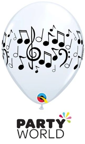 Music Note Party Latex Balloons (5)