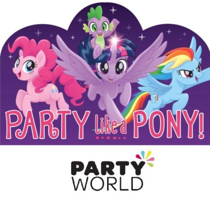 My Little Pony Friendship Adventures Party Invitations (8)