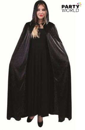 black cloak adult size