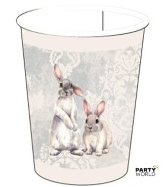 bunny party paper cups