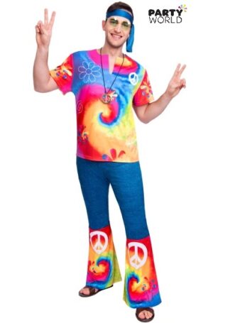 hippie man 60's costume