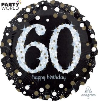 60th birthday giant foil balloon