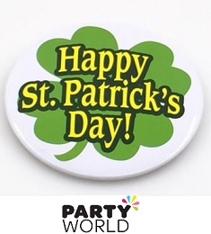 St. Patrick's Round Badge