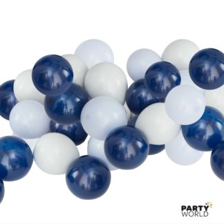 blue grey navy mini balloons ginger ray