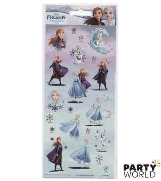 frozen party stickers