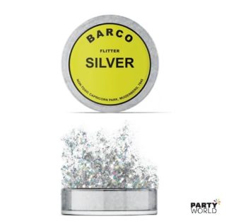 silver holographic flitter glitter